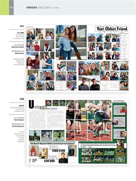 Jostens Look Book 2014 | Yearbook layouts, Yearbook pages, Yearbook design