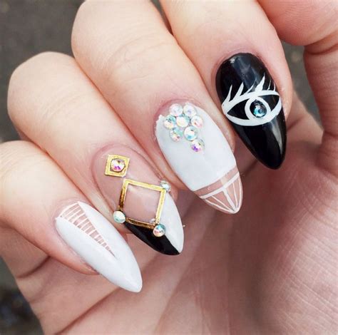 ️ing the #naildesign | Evil eye nails, Nails, Eye nail art