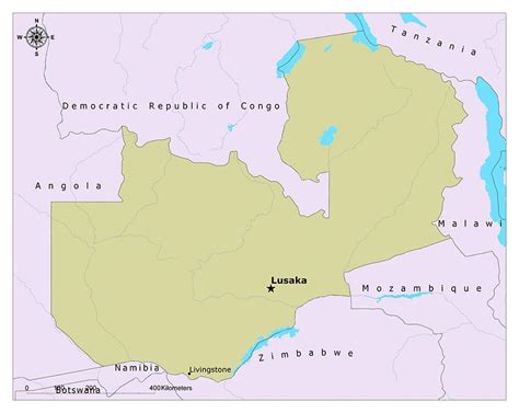 What is the Capital of Zambia? | Mappr