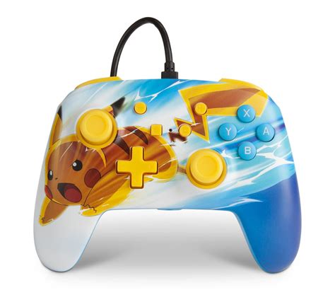 Enhanced Wired Controller - Pokémon: Pikachu Carge - Nintendo Switch