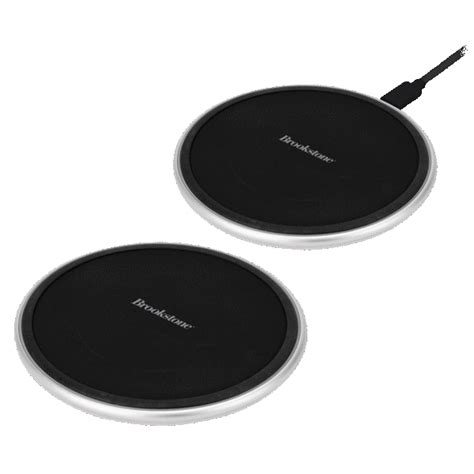 Meh: 2-Pack: Brookstone 10W Qi Charging Pads