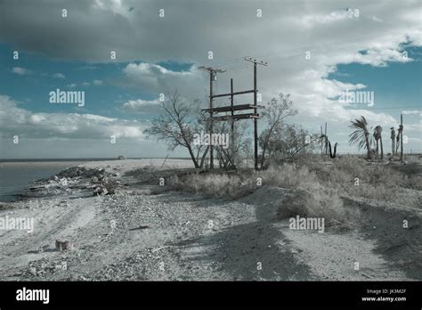 USA, California, Salton City, view of the Salton Sea Stock Photo - Alamy