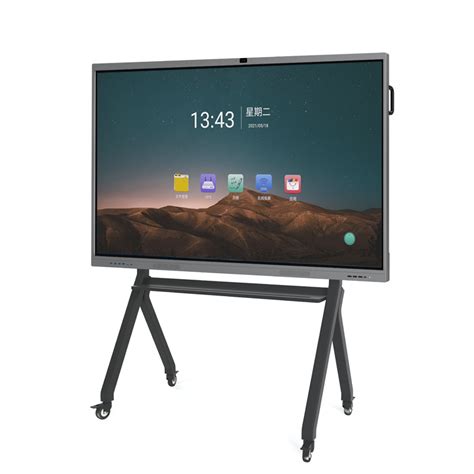 86 Inch Smart Interactive White Board 85 Inch Portable Freestanding ...