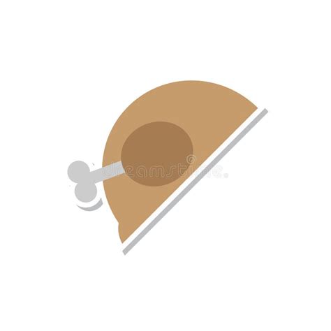 Cartoon sticker turkey stock vector. Illustration of sticker - 260712822