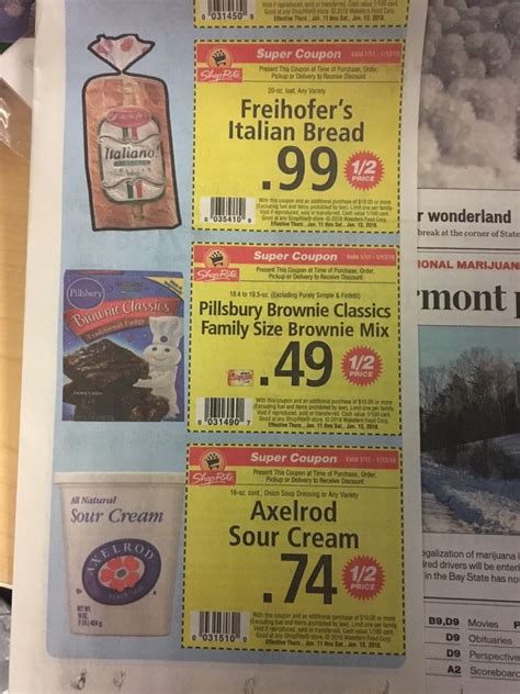 ShopRite Super Coupons in today’s Times Union - Shopportunist