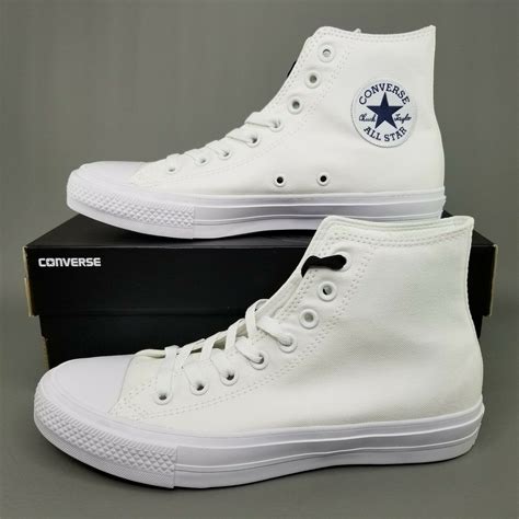 Converse Chuck Taylor II 2 Hi White For Sale - Kicks Collector