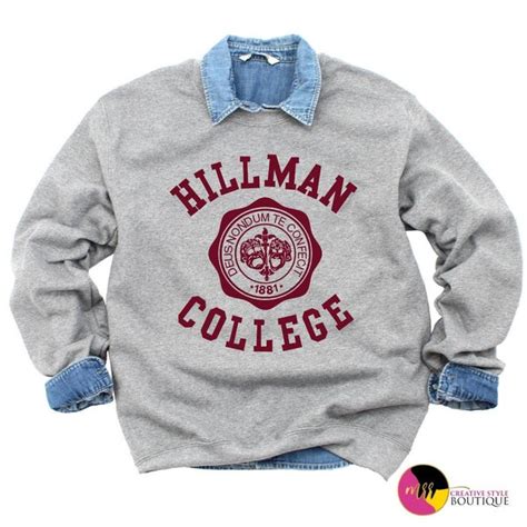 Hillman Grad Sweatshirt - Etsy