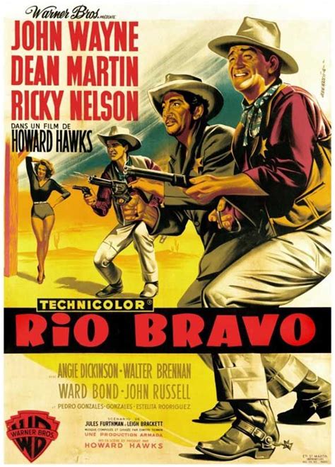 Westerns 1950-1959 - 100 Years of Movie Posters - 40 | Old movie posters, Movie posters, Bravo movie