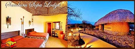 Samburu Sopa lodge is located inside the Samburu game reserve in the Northern Kenya