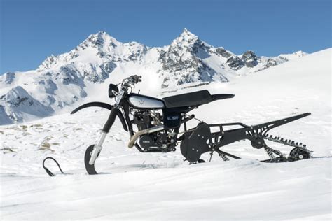 Snow Go: Northern Lights' Yamaha HL500 | Bike EXIF