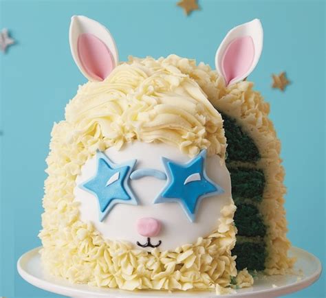 Llama Cake Tutorial from Magical Animal Cakes - Cake Geek Magazine