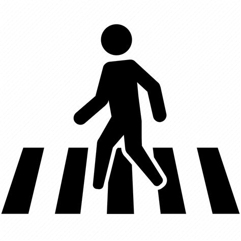 Crossing, crosswalk, pedestrian, road, sign, street icon - Download on ...