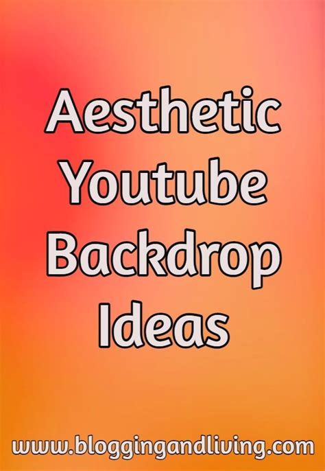 8 Aesthetic Youtube Backdrop Ideas | Youtube Background Ideas - Youtube Tips | Social Media Tips ...