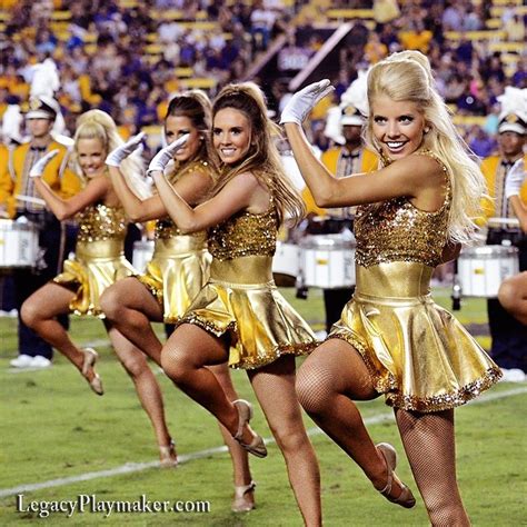 Legacy Playmaker, LSU Golden Girls #lsugoldengirls #lsucheer...