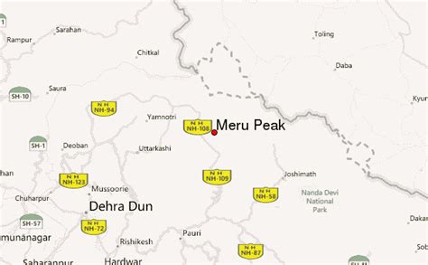 Meru Peak Mountain Information