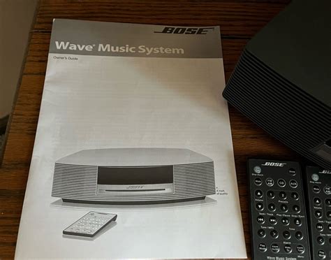 Bose Wave Music System AWRCC1 AM/FM (CD Not Reading Discs) w/ 2 Remotes, Manual | eBay