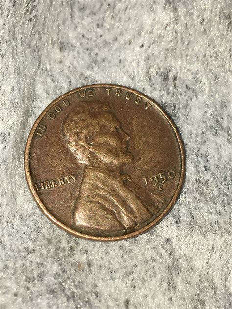 1950 D Rare Wheat Penny | Etsy