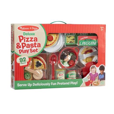 Melissa & Doug Deluxe Pizza and Pasta Play Set - 17133 | Blain's Farm & Fleet