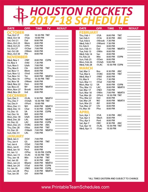 2017 NBA Game Schedules - Finals and Playoffs