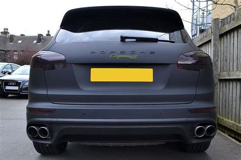 Porsche Cayenne Matte Black Rear - Reforma UK