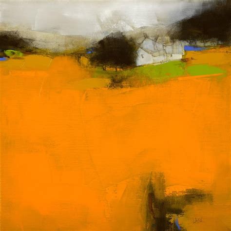 Orange | Abstract, Landscape art, Abstract landscape