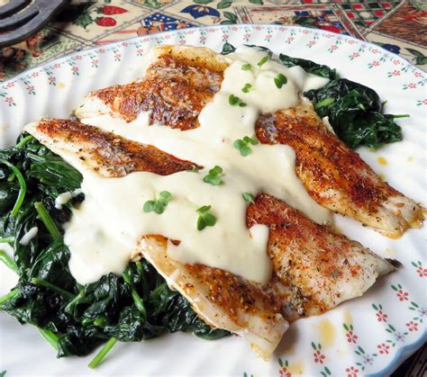 The English Kitchen: Roasted Sea Bass with a Lemon Parmesan Cream