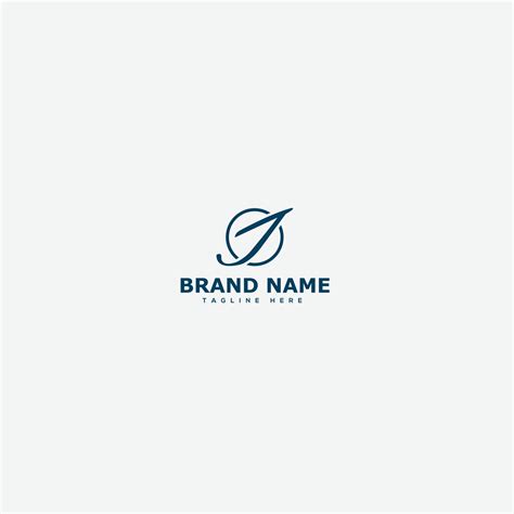 J Logo Design Template Vector Graphic Branding Element. 11181377 Vector ...