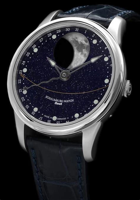 Schaumburg Watch Moon Perpetual Galaxy moon-galaxy. | Moon watch ...