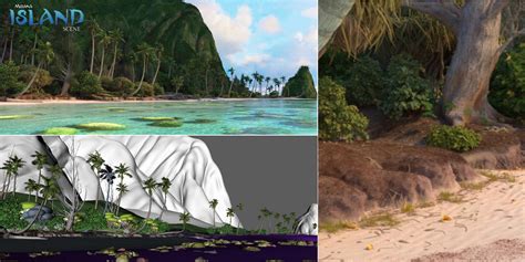 Recreate Moana Island With Disney Free Production Assets