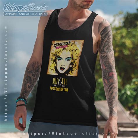 Madonna Celebration Tour Shirt - Vintagenclassic Tee