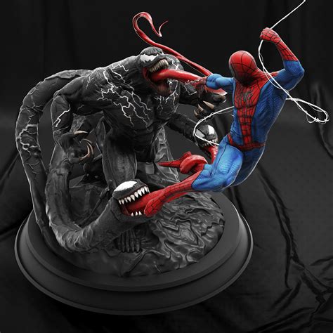 Venom vs Spiderman - Fan Art - ZBrushCentral