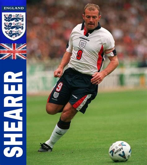 Alan Shearer. England. | Alan shearer, England, Football players