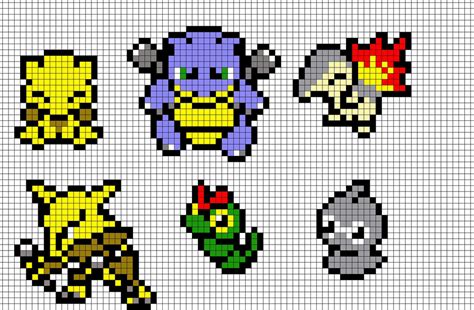 Pokemon Pixel Art by Brainless937 on DeviantArt