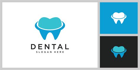 dental care logo vector design template 15288552 Vector Art at Vecteezy