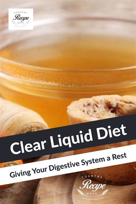 Clear Liquid Diet - What Is It? Food Types, Benefits and Meal Plan | Clear liquid diet recipes ...