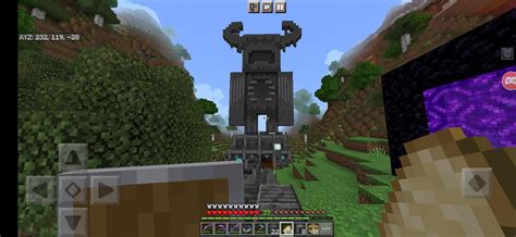 I Made A Warden Statue : r/Minecraft