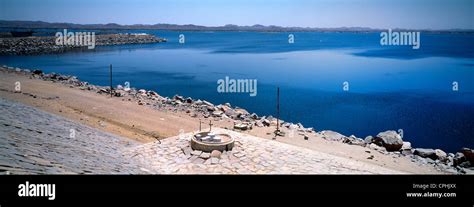 Aswan Egypt Aswan High Dam Lake Nasser Stock Photo - Alamy