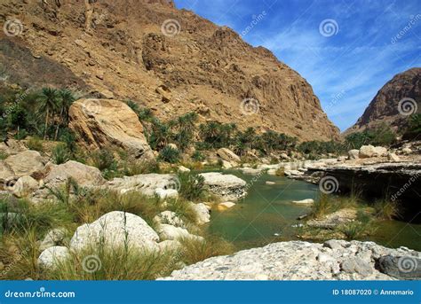 Wadi Tiwi, Oman stock photo. Image of east, abstracts - 18087020