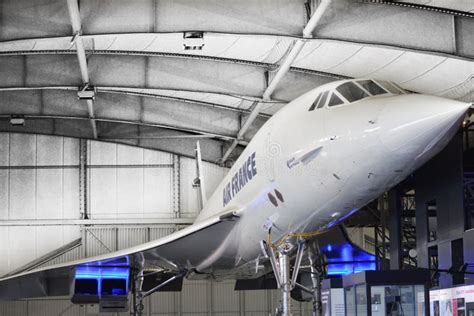 Concorde Aircraft at the Museum in France Editorial Image - Image of ...