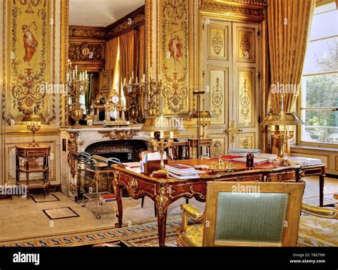 France, Paris, elysee Palace, official office of the presidency of the French Republic Stock ...