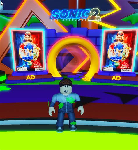 An official Sonic Movie 2 obby has opened in Nickelodeon's official Roblox game! : unexpectedsonic