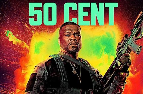 50 Cent Drags Expendables 4 Poster: Did we run out of money?