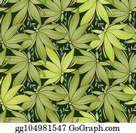 900+ Seamless Fancy Leaves Vector Wallpaper Clip Art | Royalty Free - GoGraph