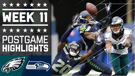 Eagles vs. Seahawks | NFL Week 11 Game Highlights - YouTube