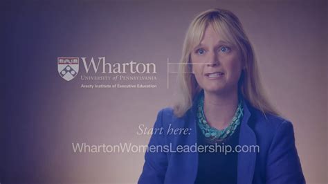 Women's Leadership Program Testimonial for Wharton - YouTube