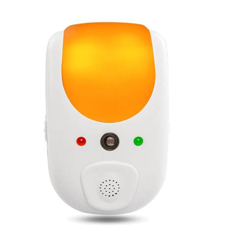 Electromagnetic and Ultrasonic Pest Repeller with Night Light- X-pest