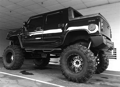 Lifted Hummer H2 SUT Jacked Up Chevy, Jacked Up Trucks, Big Trucks ...