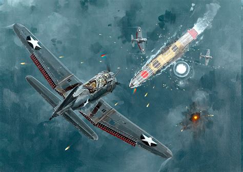 World War II, McDonnell Douglas, Dauntless, Dive Bomber, Pacific ...