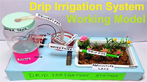 drip irrigation system working model science project for science exhibition - Science Projects ...