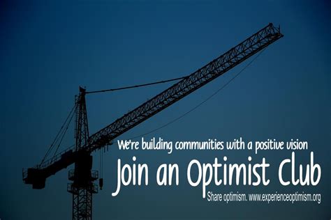 Experience Optimism: Start a new Optimist Club